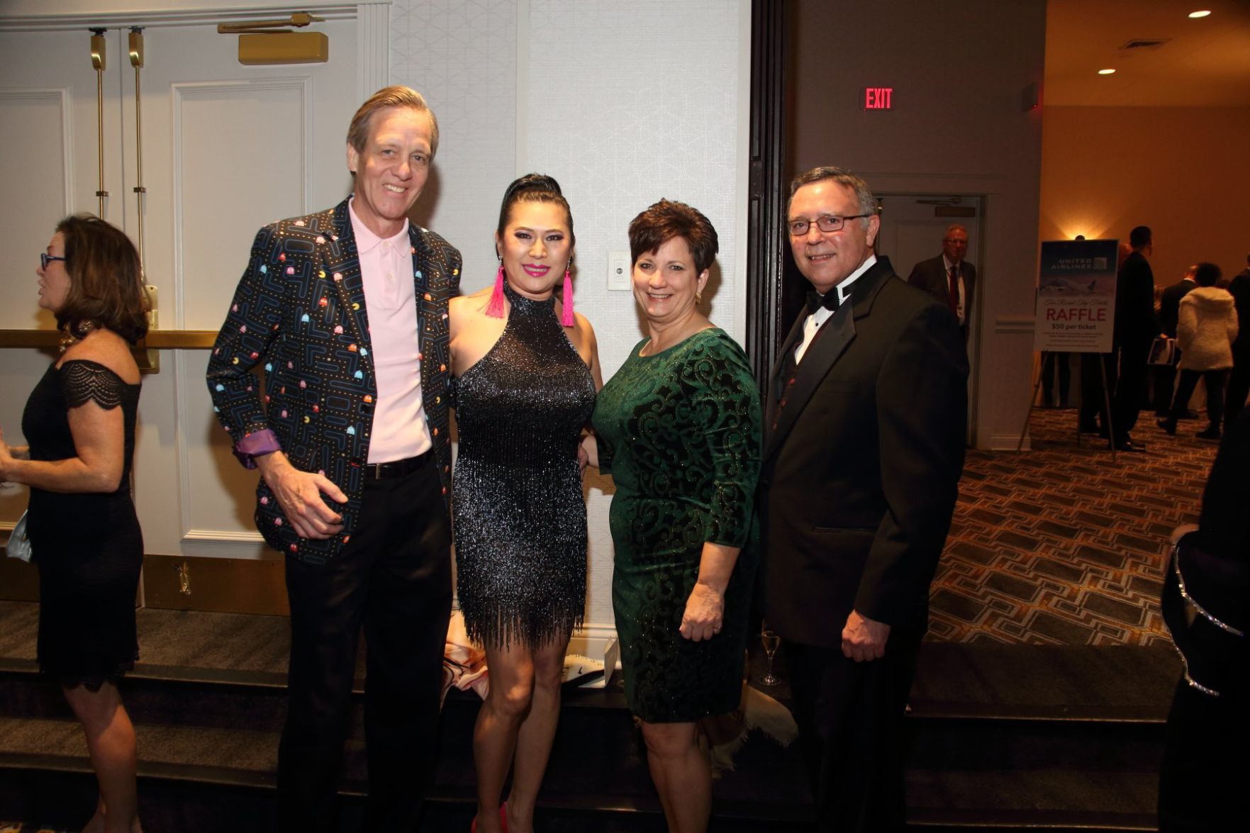 Jack and Brigette Loynd, Shari and Phil Smith